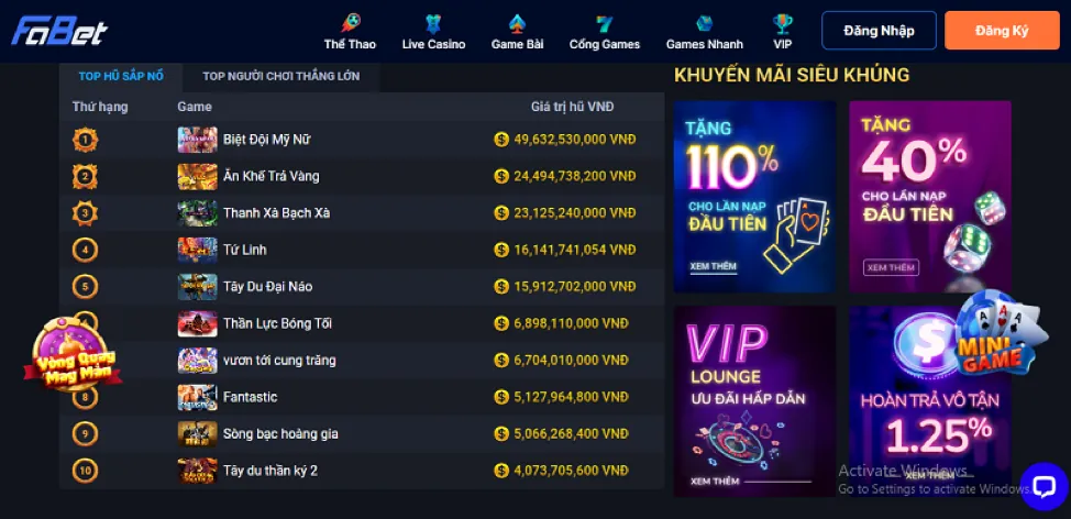 Hình ảnh giới thiệu nền tảng Zomclub Nổ Hũ