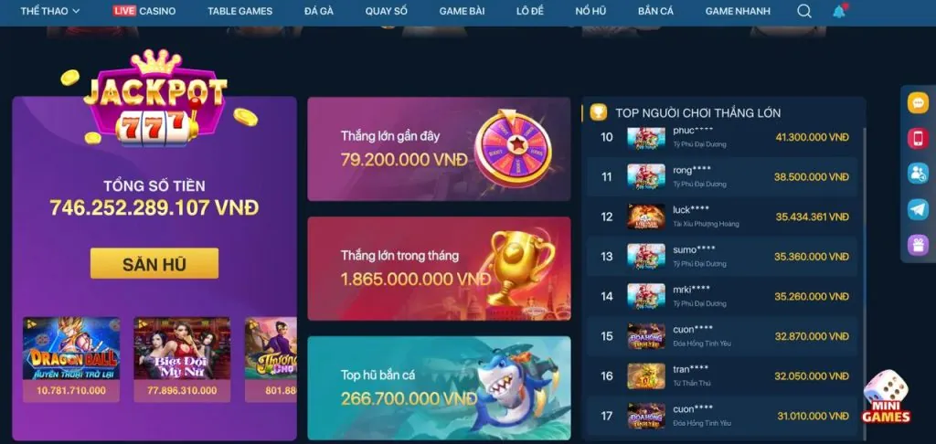 Tham gia Zomclub Nổ Hũ ngay